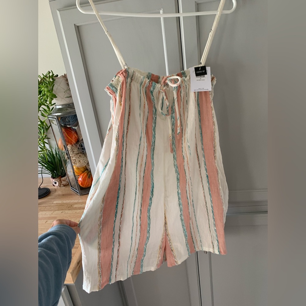 O'Neill Alley Stripe Romper. Medium. NWT